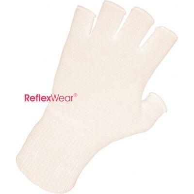 ReflexWear® Reflexwear Fingerløse Celliant Handsker Naturale Unisex Naturale S ReflexWear® Reflexwear Fingerløse Celliant Handsker Naturale Unisex Naturale S