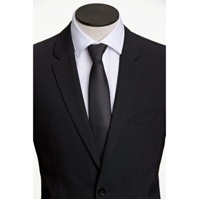 Lindbergh Prikket Slips I Sort Til Herre Sort Onesize Lindbergh Prikket Slips I Sort Til Herre Sort Onesize