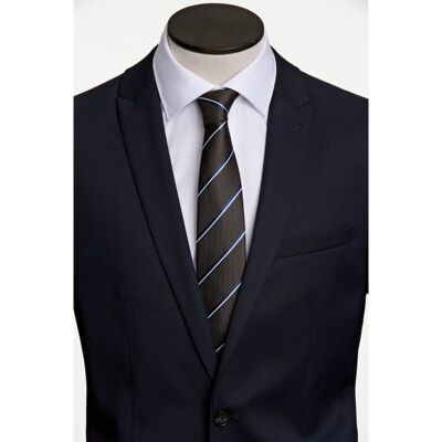 Lindbergh Stribet Slips I Mokka Til Herre Brun Onesize Lindbergh Stribet Slips I Mokka Til Herre Brun Onesize