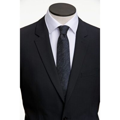 Lindbergh Struktureret Slips Med Hør I Navy Til Herre Navy Onesize Lindbergh Struktureret Slips Med Hør I Navy Til Herre Navy Onesize