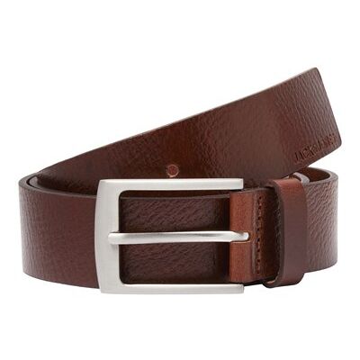 Jack & Jones Læderbælte I Brown Stone Til Herre Brun 80 Jack & Jones Læderbælte I Brown Stone Til Herre Brun 80
