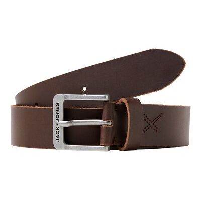 Jack & Jones Jacrock Læderbælte I Brown Stone Til Herre Lysebrun 105 Jack & Jones Jacrock Læderbælte I Brown Stone Til Herre Lysebrun 105