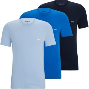 Boss 3pak T-Shirt I Blå Farver Til Herre Blå L Boss 3pak T-Shirt I Blå Farver Til Herre Blå L