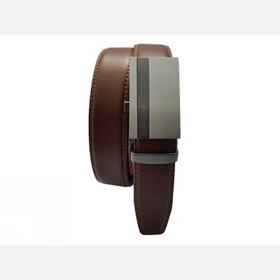 Philipsons Casual Læderbælte I Cognac Farve Med Autolock Til Herre Brun 115 Philipsons Casual Læderbælte I Cognac Farve Med Autolock Til Herre Brun 115