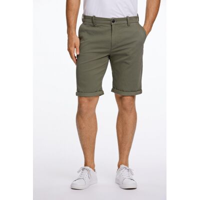 Lindbergh Superflex Chino Shorts I Armygrøn Til Herre 3XL Lindbergh Superflex Chino Shorts I Armygrøn Til Herre 3XL