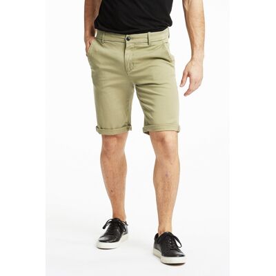 Lindbergh Superflex Chino Shorts I Lys Armygrøn Til Herre - Outlet M Lindbergh Superflex Chino Shorts I Lys Armygrøn Til Herre - Outlet M