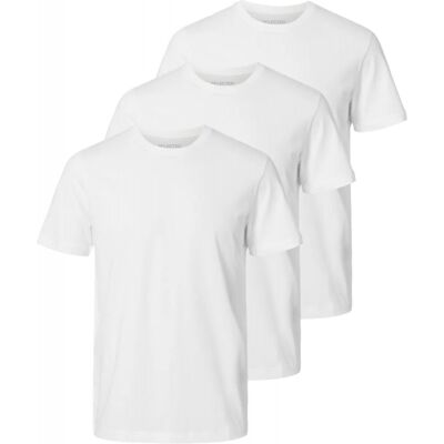 Selected Homme 3pak T-Shirt I Hvid Til Herre Hvid 2XL Selected Homme 3pak T-Shirt I Hvid Til Herre Hvid 2XL