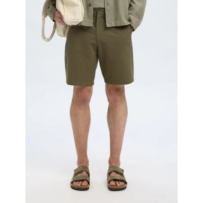 Selected Seersucker Shorts I Grøn Til Herre - Outlet Grøn L Selected Seersucker Shorts I Grøn Til Herre - Outlet Grøn L