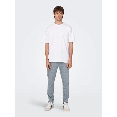 Only & Sons T-Shirt I Hvid Til Herre Relaxed Fit Hvid 2XL Only & Sons T-Shirt I Hvid Til Herre Relaxed Fit Hvid 2XL