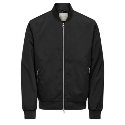 Only & Sons Bomberjakke Til Herre I Sort Sort XL Only & Sons Bomberjakke Til Herre I Sort Sort XL
