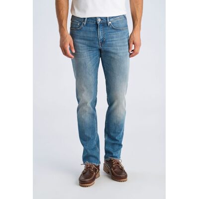 Junk De Luxe Tapered Fit Superflex Jeans I Denimblå Til Herre Blå 32/30 Junk De Luxe Tapered Fit Superflex Jeans I Denimblå Til Herre Blå 32/30