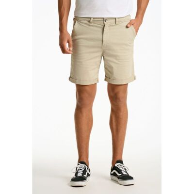 Junk De Luxe Relaxed Fit Chino Shorts I Sand Til Herre Beige 3XL Junk De Luxe Relaxed Fit Chino Shorts I Sand Til Herre Beige 3XL