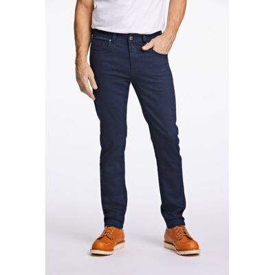 Bison Tapered Fit Superflex Jeans Med Lommer I Blå (Fine Blue) Til Herre Blå 34/30 Bison Tapered Fit Superflex Jeans Med Lommer I Blå (Fine Blue) Til Herre Blå 34/30