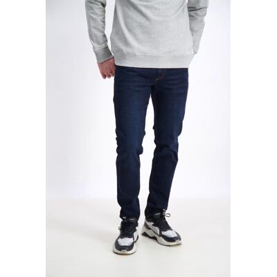 Lindbergh Tapered Fit Superflex Jeans I Blå (Temper Blue) Til Herre Blå 31/34 Lindbergh Tapered Fit Superflex Jeans I Blå (Temper Blue) Til Herre Blå 31/34