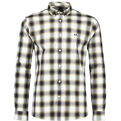 Lindbergh Relaxed Fit Ternet Langærmet Skjorte I Offwhite Til Herre Hvid M Lindbergh Relaxed Fit Ternet Langærmet Skjorte I Offwhite Til Herre Hvid M