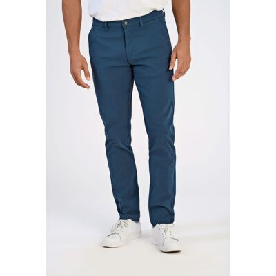 Lindbergh Slim Fit Superflex Chinos I Mørkeblå (Deep Blue) Til Herre Blå 32/30 Lindbergh Slim Fit Superflex Chinos I Mørkeblå (Deep Blue) Til Herre Blå 32/30