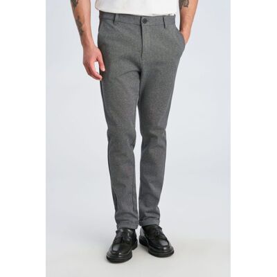 Lindbergh Slim Fit Superflex Ternede Performance Bukser I Grå Meleret Til Herre Grå S Lindbergh Slim Fit Superflex Ternede Performance Bukser I Grå Meleret Til Herre Grå S