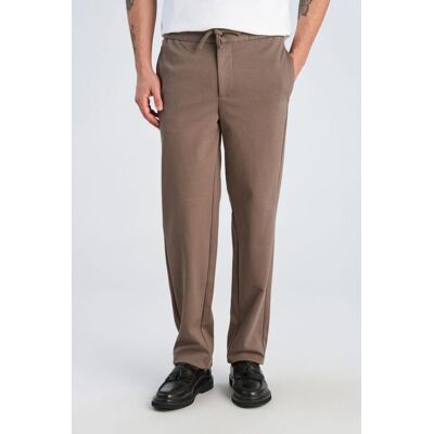 Lindbergh Relaxed Fit Superflex Performance Bukser I Mørk Stone Meleret Til Herre Beige M Lindbergh Relaxed Fit Superflex Performance Bukser I Mørk Stone Meleret Til Herre Beige M
