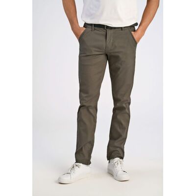 Lindbergh Slim Fit Chinos I Mørk Armygrøn Til Herre Grøn 31/30 Lindbergh Slim Fit Chinos I Mørk Armygrøn Til Herre Grøn 31/30