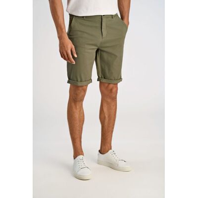 Lindbergh Relaxed Loose Fit Superflex Chino Shorts I Mørk Armygrøn Til Herre Grøn M Lindbergh Relaxed Loose Fit Superflex Chino Shorts I Mørk Armygrøn Til Herre Grøn M
