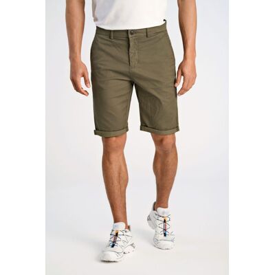 Lindbergh Relaxed Fit Superflex Printede Chino Shorts I Mørk Armygrøn Til Herre Grøn M Lindbergh Relaxed Fit Superflex Printede Chino Shorts I Mørk Armygrøn Til Herre Grøn M