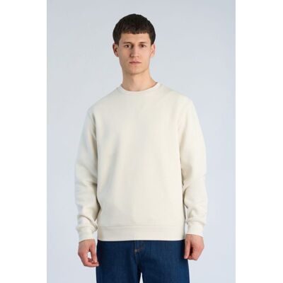 Lindbergh Sweatshirt I Benhvid Til Herre Hvid XL Lindbergh Sweatshirt I Benhvid Til Herre Hvid XL