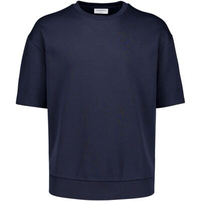 Lindbergh Kortærmet Sweatshirt I Navy Til Herre – Model 30-705056 Navy XL Lindbergh Kortærmet Sweatshirt I Navy Til Herre – Model 30-705056 Navy XL