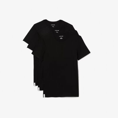 Lacoste Sorte T-Shirts Til Herre 3-Pak – Outlet Sort S Lacoste Sorte T-Shirts Til Herre 3-Pak – Outlet Sort S