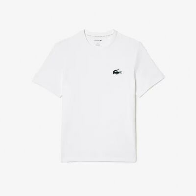 Lacoste Hvid Relaxed Fit T-Shirt Til Herre – Outlet Hvid S Lacoste Hvid Relaxed Fit T-Shirt Til Herre – Outlet Hvid S