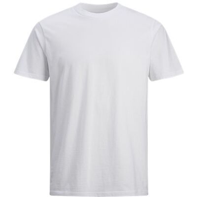 Jack & Jones 3-Pak Hvide T-Shirts Til Herre Hvid S Jack & Jones 3-Pak Hvide T-Shirts Til Herre Hvid S