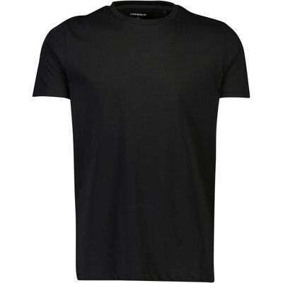 Lindbergh XL Sort Bomuld-Elastik T-shirt Lindbergh XL Sort Bomuld-Elastik T-shirt
