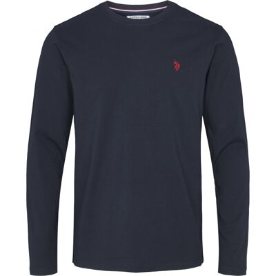 U.S Polo Assn Langærmet T-Shirt I Navy Til Herre Regular Fit Navy M U.S Polo Assn Langærmet T-Shirt I Navy Til Herre Regular Fit Navy M
