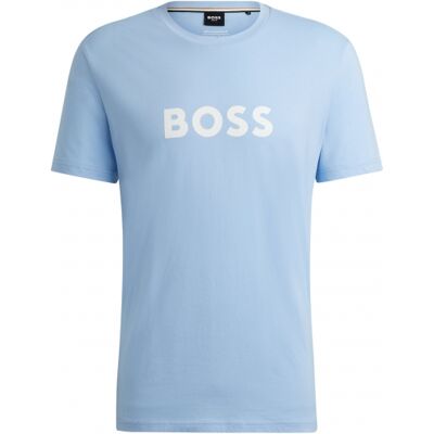 Boss T-Shirt I Lyseblå Til Herre Regular Fit Lyseblå 2XL Boss T-Shirt I Lyseblå Til Herre Regular Fit Lyseblå 2XL