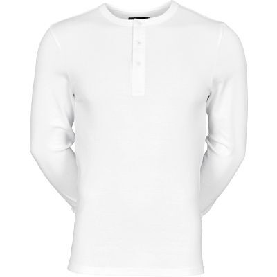 Jbs Langærmet Hvid T- Shirt Grandad Til Herre. Hvid 2XL Jbs Langærmet Hvid T- Shirt Grandad Til Herre. Hvid 2XL