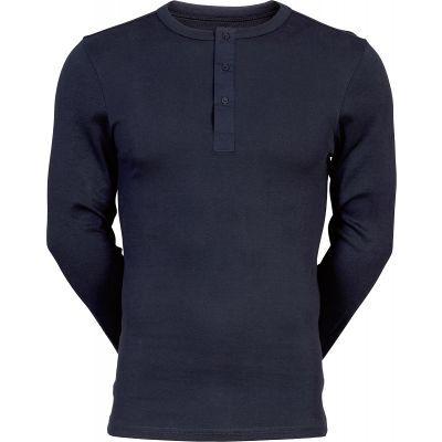 Jbs Langærmet Navy T- Shirt Grandad Til Herre. Navy L Jbs Langærmet Navy T- Shirt Grandad Til Herre. Navy L