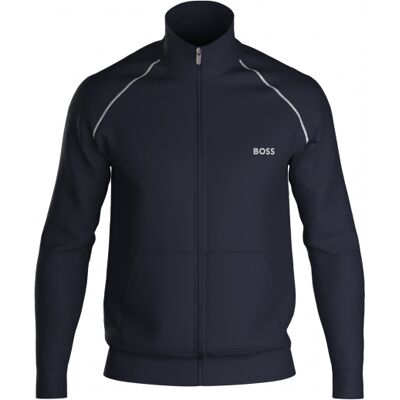 Boss Mix & Match Sweatshirt Jakke Mørkeblå Til Herre Mørkeblå 2XL Boss Mix & Match Sweatshirt Jakke Mørkeblå Til Herre Mørkeblå 2XL