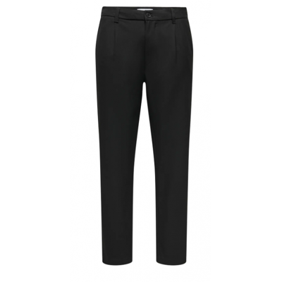Only & Sons Kontorbukser I Sort Til Herre Sort S Only & Sons Kontorbukser I Sort Til Herre Sort S