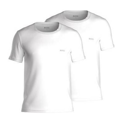 Boss 2pak Rib T-Shirts Med Rund Hals I Hvid Til Herre. Hvid XL Boss 2pak Rib T-Shirts Med Rund Hals I Hvid Til Herre. Hvid XL