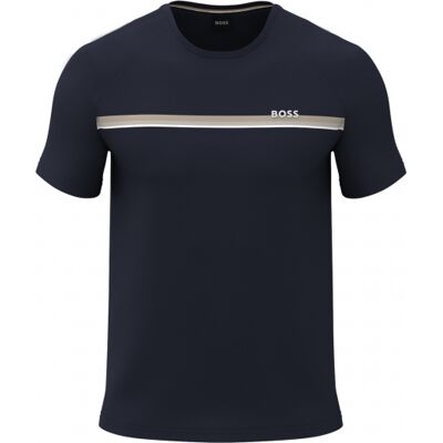 Boss Authentic T-Shirt I Bomuld I Mørkeblå Til Herre Mørkeblå XL Boss Authentic T-Shirt I Bomuld I Mørkeblå Til Herre Mørkeblå XL