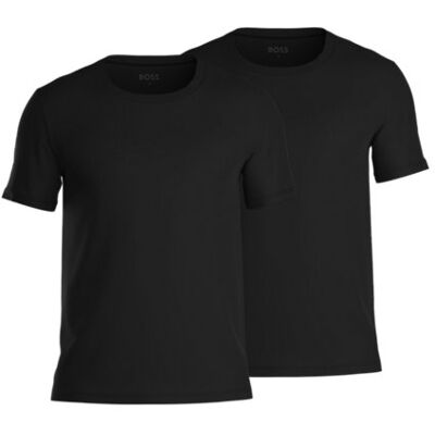 Boss 2pak T-Shirts Med Rund Hals I Sort Til Herre. Sort XS Boss 2pak T-Shirts Med Rund Hals I Sort Til Herre. Sort XS