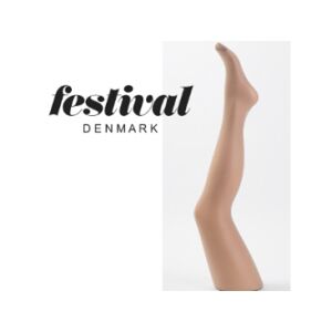 Festival Ergora Mein Favorit 20 Strømpebukser I Perle-Farve Til Kvinder Xl - 42/44 Perle