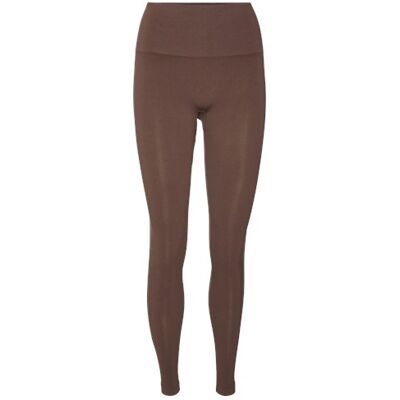 Vero Moda Sømløse Leggings I Coffee Bean Til Kvinder - Outlet Brun L/XL Vero Moda Sømløse Leggings I Coffee Bean Til Kvinder - Outlet Brun L/XL