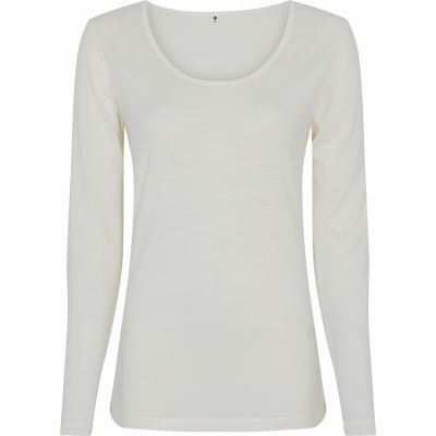 JBS OF DENMARK - WOMEN Jbs Of Denmark Langærmet Uld-T-Shirt I Ivory Til Kvinder Ivory S JBS OF DENMARK - WOMEN Jbs Of Denmark Langærmet Uld-T-Shirt I Ivory Til Kvinder Ivory S