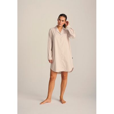 JBS OF DENMARK - WOMEN Jbs Of Denmark Stribet Bambusnatkjole Til Kvinder – Xs–2xl Lysebrun M JBS OF DENMARK - WOMEN Jbs Of Denmark Stribet Bambusnatkjole Til Kvinder – Xs–2xl Lysebrun M