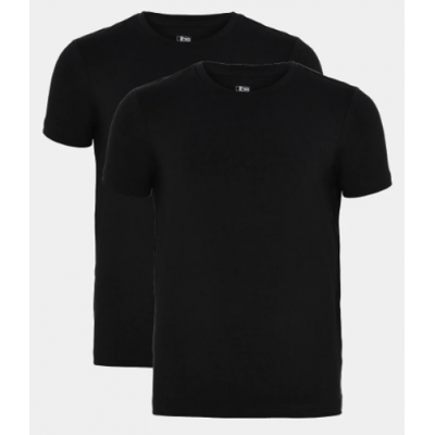 Jbs Boys 2-Pack T-Shirt Bamboo Sort 11/12 år Jbs Boys 2-Pack T-Shirt Bamboo Sort 11/12 år