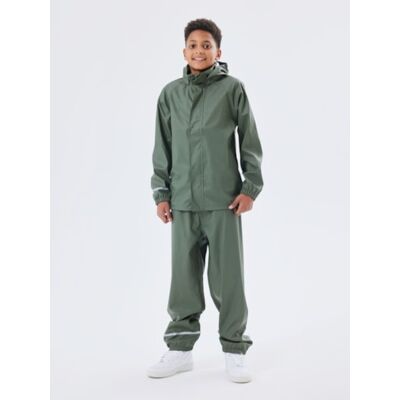 Name It Unisex Regntøj I Mørkegrøn Mørkegrøn 128 Name It Unisex Regntøj I Mørkegrøn Mørkegrøn 128