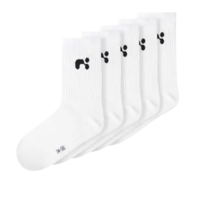 Name It 5pak Strømper/sokker I Hvid Til Børn Hvid 34/36 Name It 5pak Strømper/sokker I Hvid Til Børn Hvid 34/36