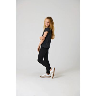 Kids Only Kognille Sorte Leggings Til Piger Sort 122/128 Kids Only Kognille Sorte Leggings Til Piger Sort 122/128