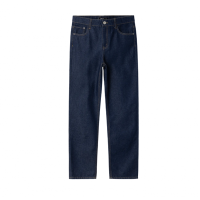 Lmtd Nizza Dad Fit-Jeans I Mørkeblå Til Drenge Mørkeblå 158 Lmtd Nizza Dad Fit-Jeans I Mørkeblå Til Drenge Mørkeblå 158