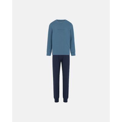 JBS Of Denmark - Børn Jbs Of Denmark Blåt Bambus-Pyjamassæt Til Drenge Blå 9/10 år JBS Of Denmark - Børn Jbs Of Denmark Blåt Bambus-Pyjamassæt Til Drenge Blå 9/10 år